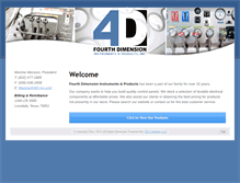 Tablet Screenshot of 4di-inc.com